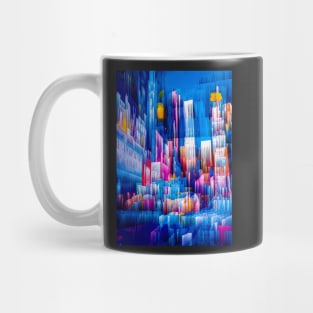 In the city | Artwork distortion of reality Mug